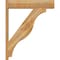 Ekena Millwork Funston Block Rough Sawn Outlooker, Western Red Cedar, 8"W x 36"D x 44"H OUT08X36X44FST05RWR - alternate 4